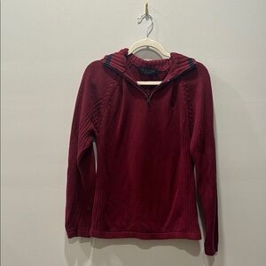 U.S. Polo Assn. Red Long Sleeve Hoodie Sweatshirt